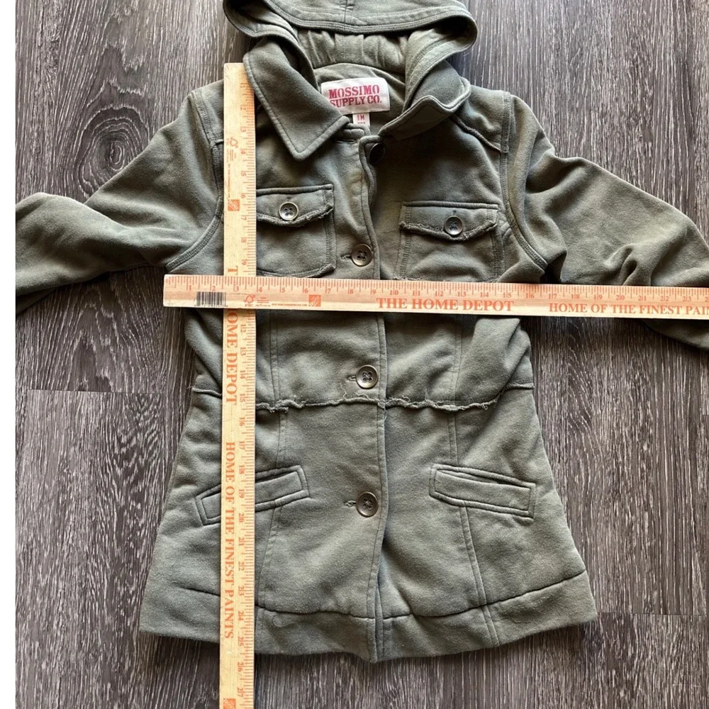 Y2K Mossimo Pea Coat‎ Green Size Medium